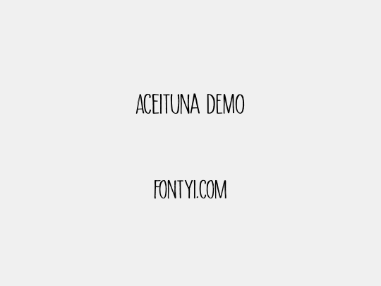Aceituna DEMO