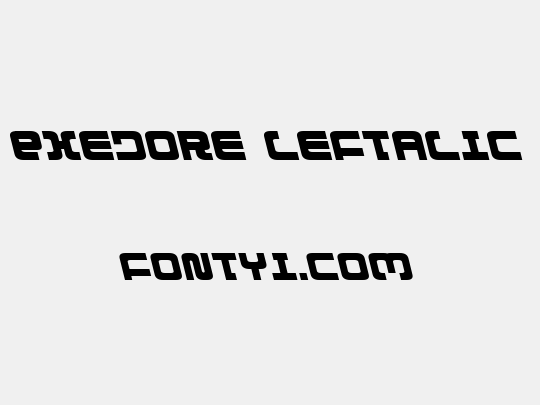 Exedore Leftalic