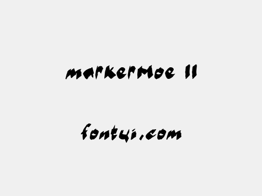 markerMoe II