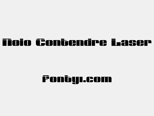 Nolo Contendre Laser