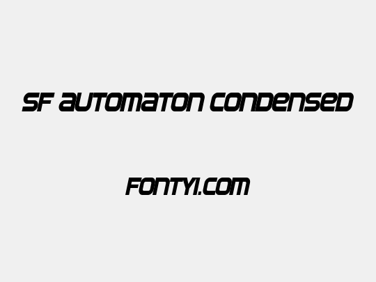 SF Automaton Condensed