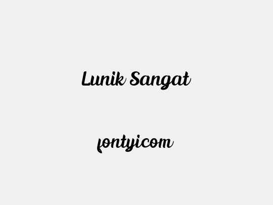 Lunik Sangat