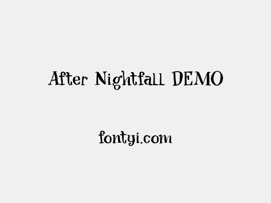 After Nightfall DEMO