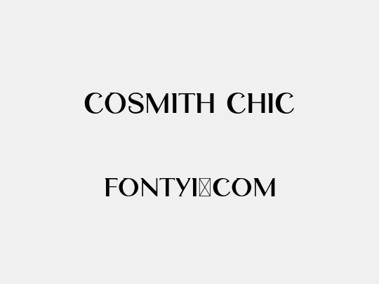 Cosmith Chic