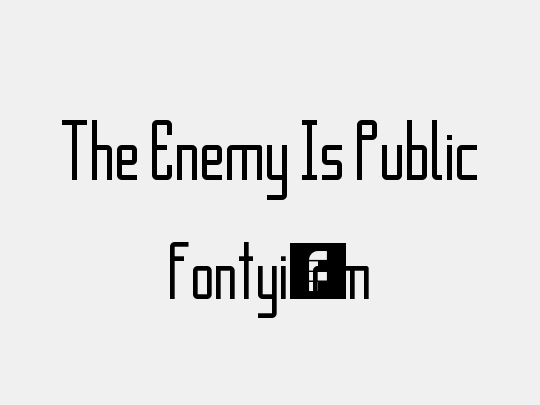 The Enemy Is Public