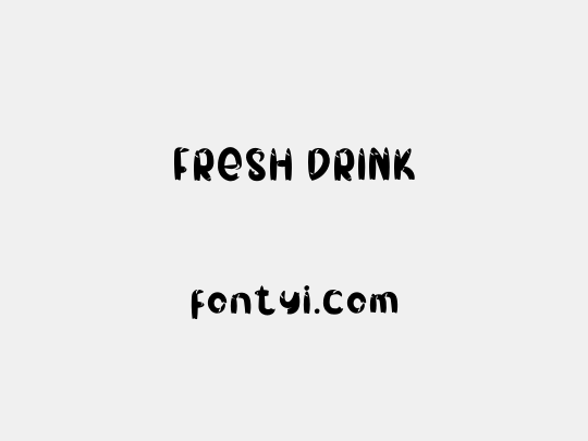 FRESH DRINK