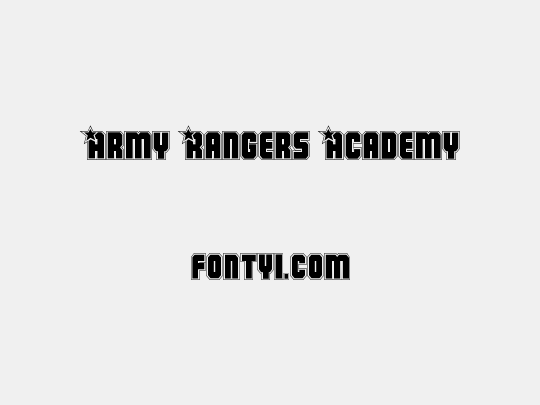 Army Rangers Academy