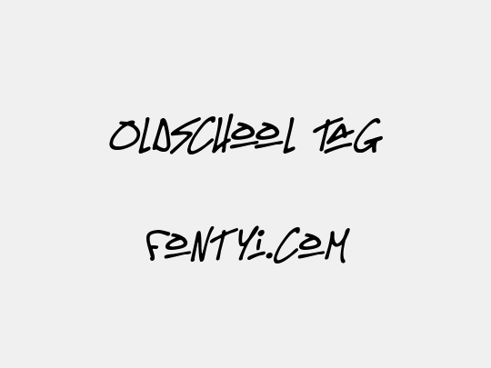 Oldschool Tag