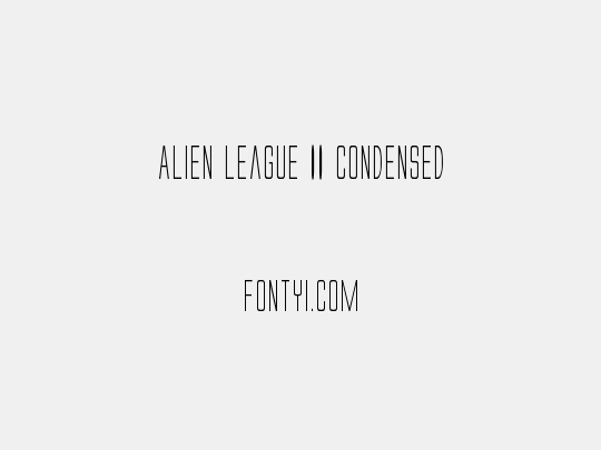 Alien League II Condensed