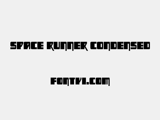 Space Runner Condensed