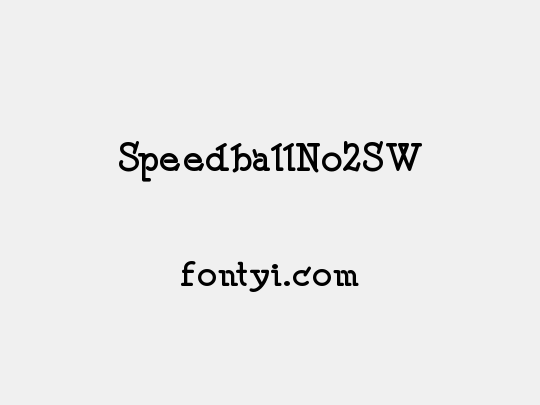 SpeedballNo2SW