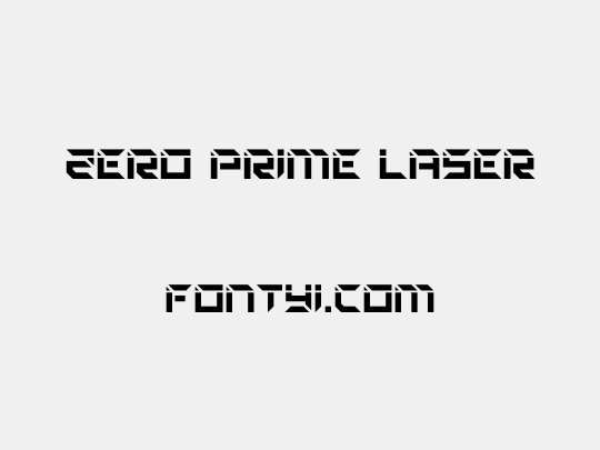 Zero Prime Laser
