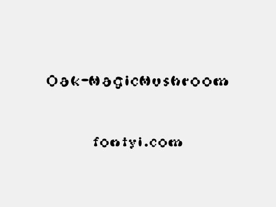 Oak-MagicMushroom
