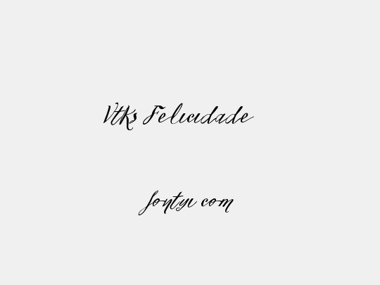 Vtks Felicidade 2016