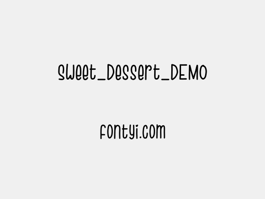 Sweet_Dessert_DEMO