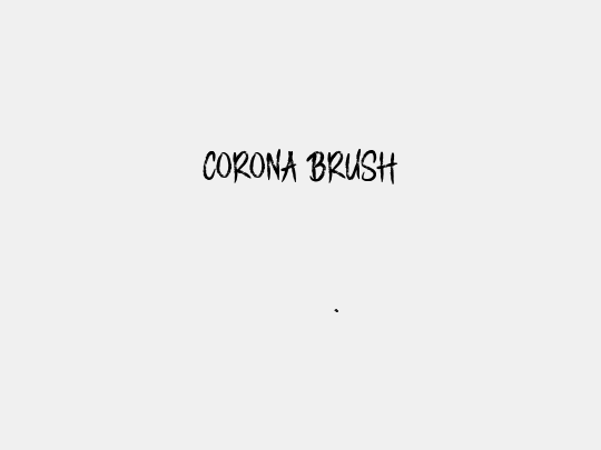 CORONA BRUSH