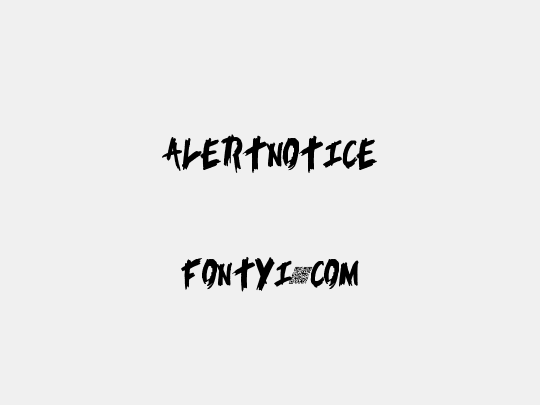 AlertNotice