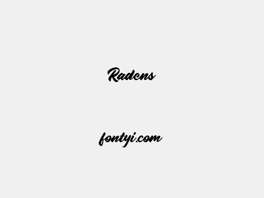 Radens