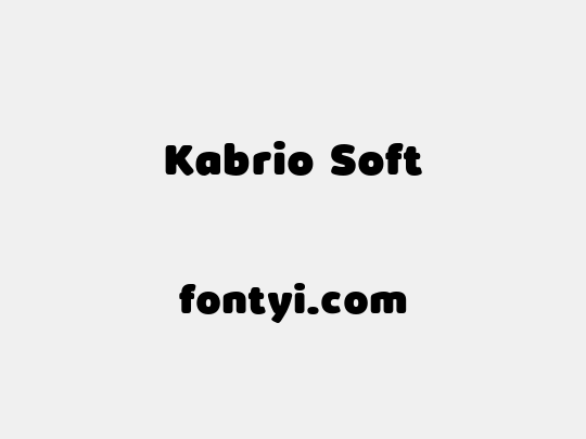 Kabrio Soft