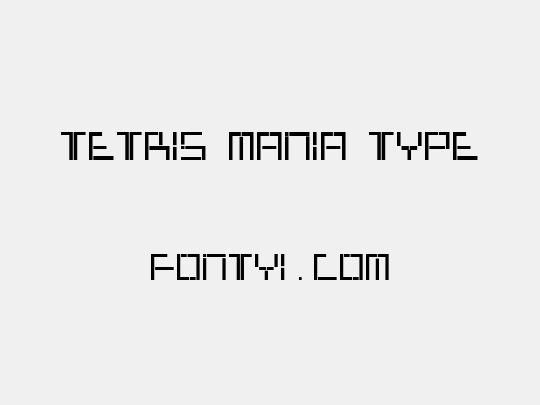 Tetris Mania Type