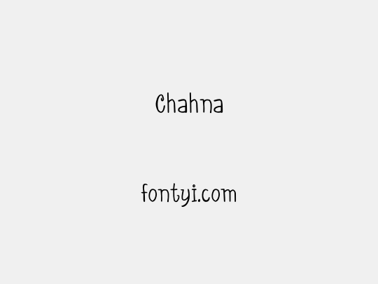 Chahna