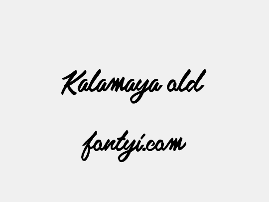 Kalamaya old