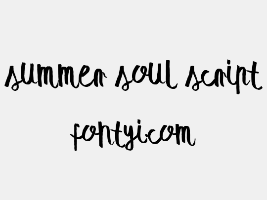 summer soul script