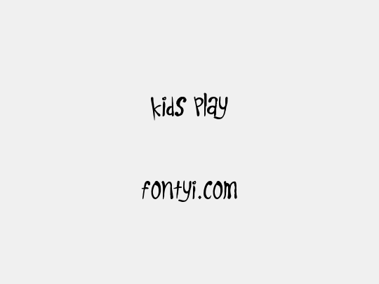 Kids Play
