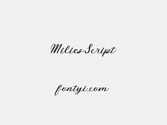 MiliesScript