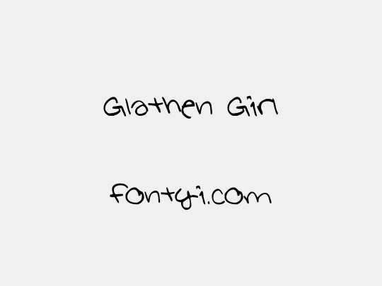 Glathen Girl