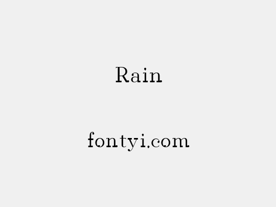 Rain