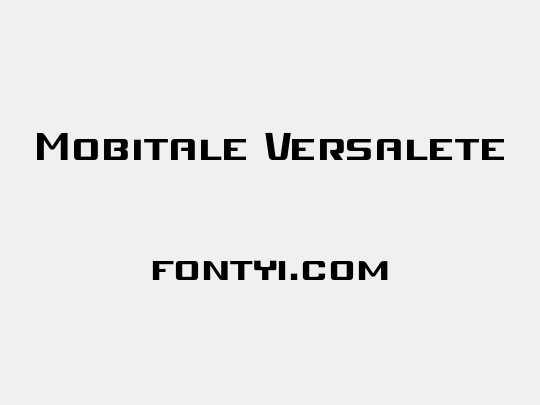 Mobitale Versalete