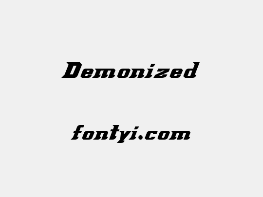 Demonized