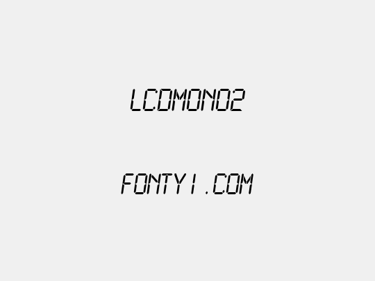 LCDMono2