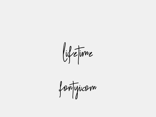 lifetime