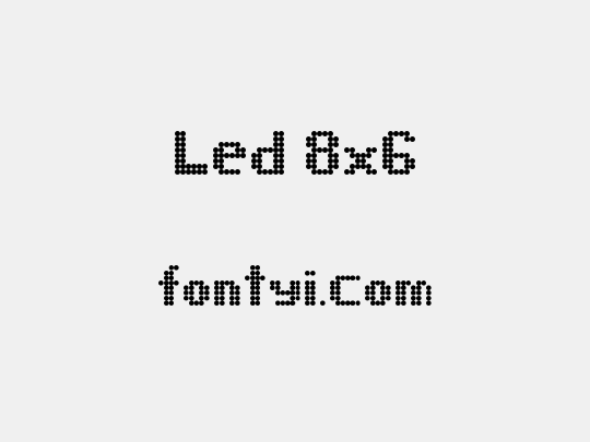Led 8x6