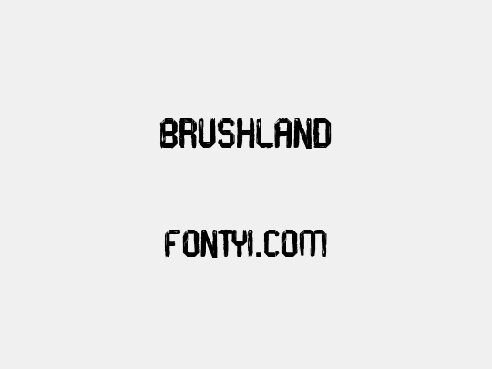 Brushland