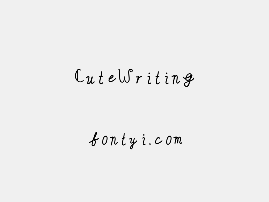CuteWriting