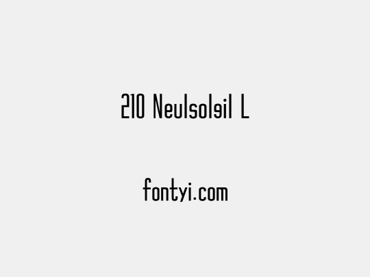 210 Neulsolgil L