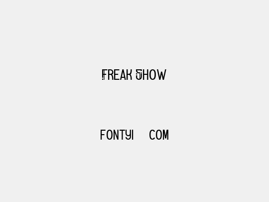 Freak Show