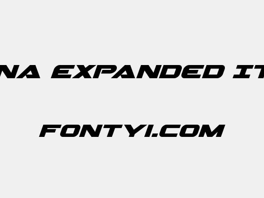 Gemina Expanded Italic