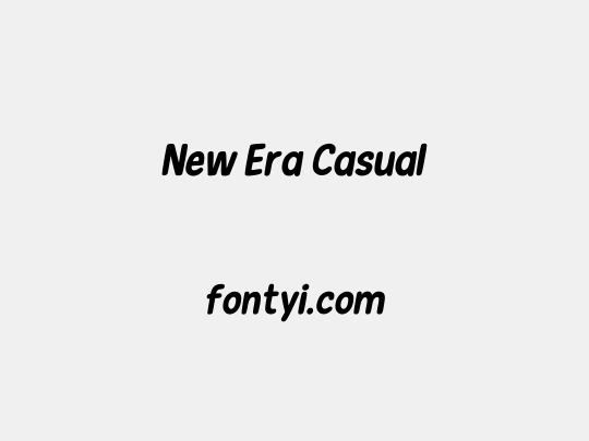 New Era Casual