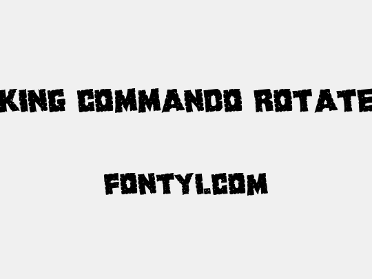 King Commando Rotate