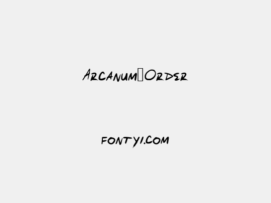 Arcanum_Order