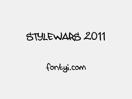STYLEWARS 2011