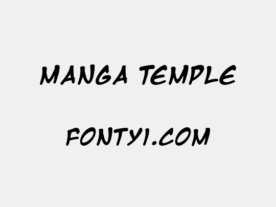 Manga Temple