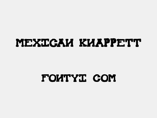 Mexican Knappett