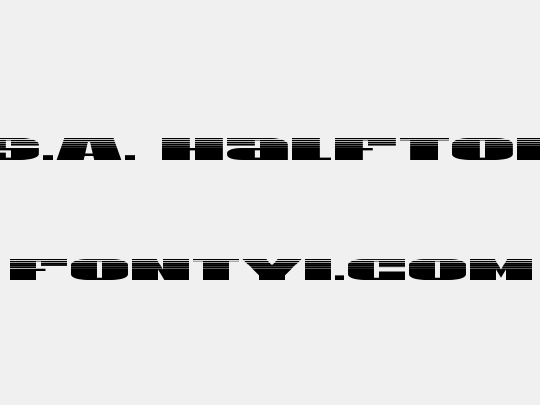 U.S.A. Halftone