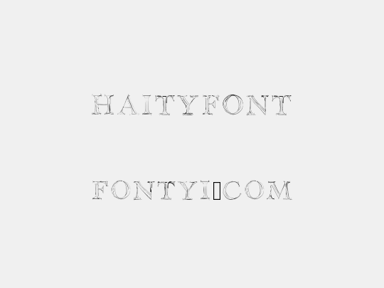 Haityfont