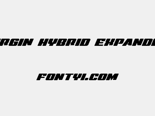 Virgin Hybrid Expanded